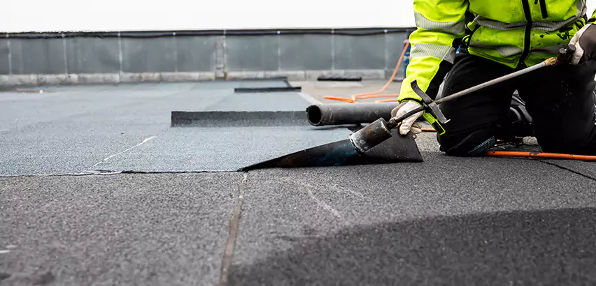 Residential Flat Roof Repair in Sun Prairie