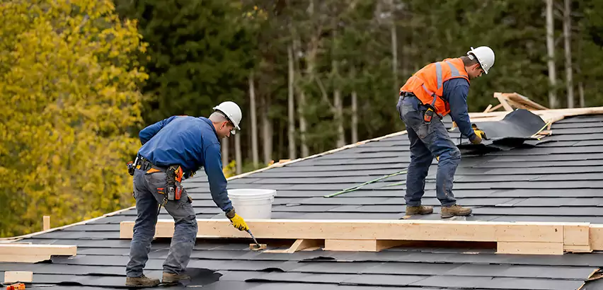 Garage Felt Roof Replacement in Sun Prairie
