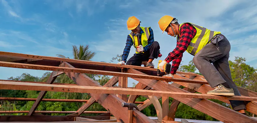 Mobile Home Roof Truss Repair in Sun Prairie