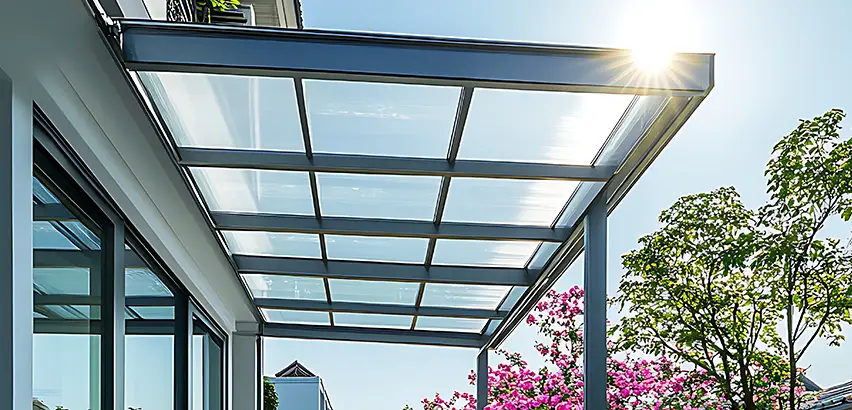 Glass Patio Roof Installation in Sun Prairie