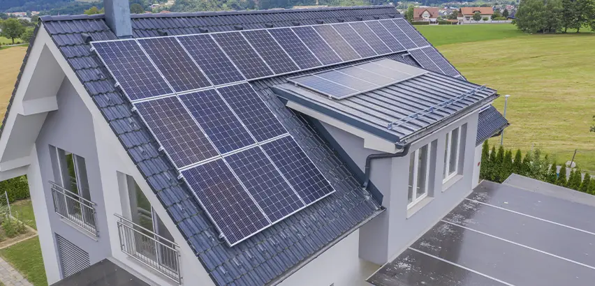Residential Solar Roof Installation in Sun Prairie