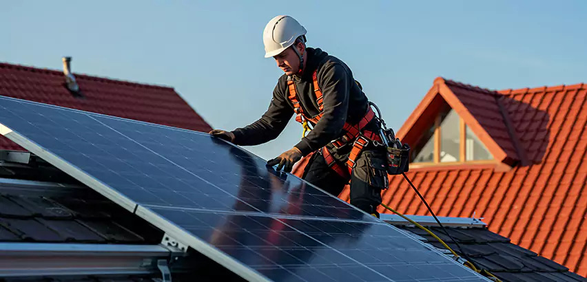 Solar Panels on Steel Roof Installation in Sun Prairie