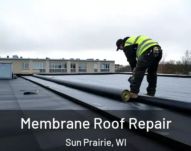  Membrane Roof Repair Sun Prairie, WI