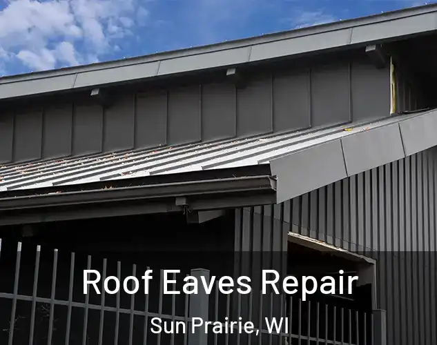  Roof Eaves Repair Sun Prairie, WI