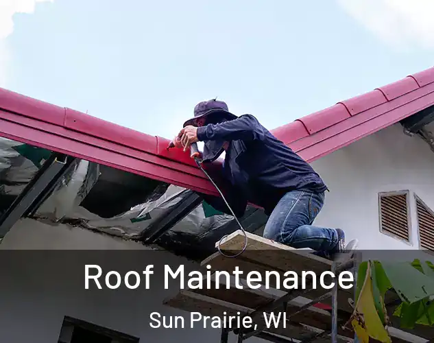  Roof Maintenance Sun Prairie, WI