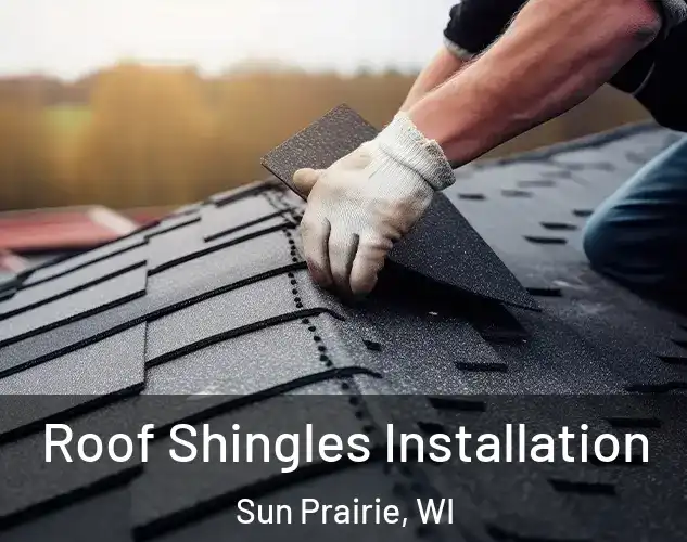  Roof Shingles Installation Sun Prairie, WI