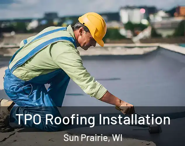  TPO Roofing Installation Sun Prairie, WI